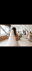 A small wedding ceremony